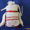 Народная куколка "Крупеничка" с красным № 1085